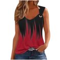 thumbnail image 1 of Plebaso Camisole pour Femmes Mode Imprimée T-Shirts Sans Manches Décontractés Amples d'Été Tuniques Chemisiers pour Dames, 1 of 5