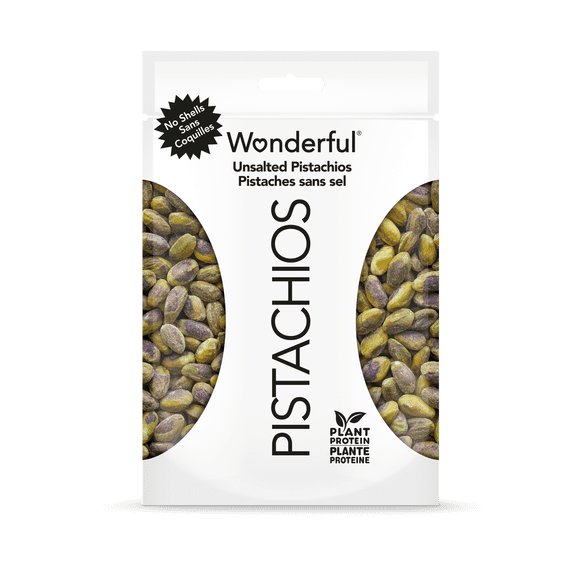 Wonderful Pistaches Sans Coquilles Sans Sel, Sachet de 170 g