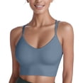 thumbnail image 5 of Women's Sports Plus Size Thin Quick Dried And Shockproof Running Yoga Tank Top Back Gathering Bra, 5 of 5