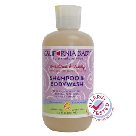California Baby Overtired & Cranky Shampoo & Bodywash 251ml 8.5oz