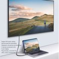 thumbnail image 3 of USB C 3.2 Male to Female Cable, PD100W Fast Charging 10Gbps 4K At 60Hz USB C Charging Cable, Right Angle USB C Extension Cable for Steam Deck Game Consoles, 3 of 7
