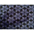 thumbnail image 4 of oneOone Cotton Poplin Medium Blue Fabric Geometric Fabric For Sewing Printed Craft Fabric By The Yard 42 Inch Wide, 4 of 4