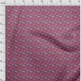 thumbnail image 4 of oneOone Velours Vin Tissu Enfants Léopard Matière de Robe Tissu Imprimé Tissu au Mètre 58 Pouces de Large, 4 of 4