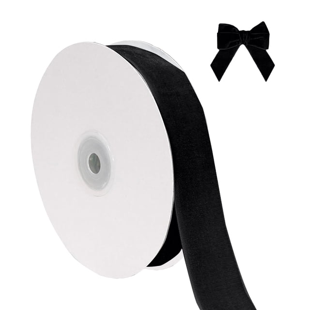 Christmas Velvet Ribbon For Tree Ornaments Wedding Invitations Thin Fabric Decorative Holiday Wrapping Party Decorations