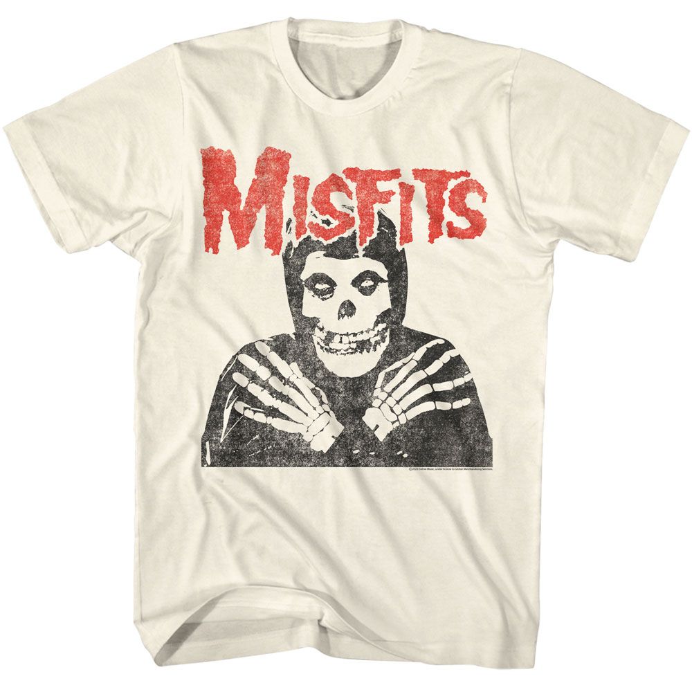Misfits T-Shirt Adulte Naturel Bras Croisés L