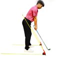 thumbnail image 3 of serony High-carbon Golf Swing Trainer Foldable Gesture Adjusting Practising Training Aid Indoor Outdoor Field Office Teaching Guide, 3 of 3