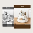 thumbnail image 4 of Piaybook Back To School Supplies Sale Office Supplies For Desk 9 Slots 360 Rotating Desk Organizers Desktop Storage Stationery Supplies Organizer Cute Pencil Cup Pot For Office School Home, 4 of 9