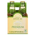 thumbnail image 2 of Canada Dry Craft Premium Ginger Ale Glass Bottles, 237 mL, 4 Pack, 2 of 11
