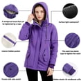 thumbnail image 2 of BESTSPR Bouffant pour Femmes Veste d'Hiver Laine d'Agneau Veste en Coton Femmes, 2 of 7