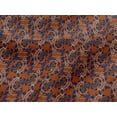thumbnail image 4 of oneOone Viscose Jersey Fabric Leaves & Floral Block Decor Fabric Printed BTY 60 Inch Wide, 4 of 4