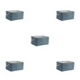 thumbnail image 1 of Maytalsory Sturdy Rope Handle Storage Bin Convenient And Reliable Storage Solution Macaron Light Blue 31*21*13) 5Set, 1 of 6