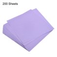 thumbnail image 3 of Unique Bargains 200 Sheets 6x6 Inch Origami Paper Double Sided Light Purple Square Sheet for Art Craft Project, Beginners, 3 of 5