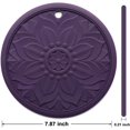 thumbnail image 3 of Silicone Trivets for Hot Pots and Pans Silicone Trivet Mat Set with 3 Carved Patterns Hot Pot Holder Hot Pads Kitchen Pans and Pots Set Hot Pads Pot Holders, 3 of 4