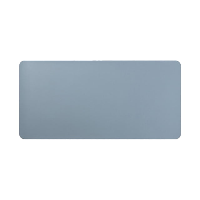 Large Leather Desk Mat, 31.5x15.7 inch PU leather mouse pad in a rectangular shape with a smooth, waterproof surface. Designed as a non-slip desk blotter for office and home use, it protects desks from scratches and spills while providing a comfortable writing surface. The mat is shown in a solid colour with rounded edges, suitable for organizing workspaces and accommodating keyboards, laptops, and other essentials.