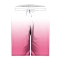 thumbnail image 3 of Plebaso Men's Gradient Color Shorts Casual Lightweight Beachwear Shorts Summer Classic Drawstring Shorts, 3 of 4