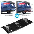 thumbnail image 3 of Rear Bumper Diffuser,, Bumper Chassis Lip, Black Uv-protected Durable  For Vehical, 3 of 8