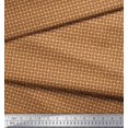 thumbnail image 3 of Soimoi Moss Georgette Fabric Geometric Small Fabric Prints by Yard 42 Inch Wide, 3 of 3