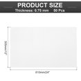 thumbnail image 2 of Foam Packing Pouches, 50 Pack 12 Inch x 24 InchWrap Bubble Pouches Cushion Foam Packing Supplies Packing sleeves, 2 of 6