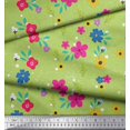 thumbnail image 3 of Soimoi Poly Georgette Fabric Artistic Flower Print Fabric by Yard 52 Inch Wide, 3 of 3
