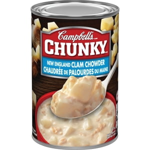 Campbell's® Chunky® Nouvelle-Angleterre Clam Chowder prêt à servir soupe, étagère stable