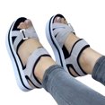 thumbnail image 4 of LSLJS Wedge Sandales pour Femmes, Sandales à Talon Compensé Mode pour Femmes Dames Confortables à Bout Rond Sandales Décontractées Chaussures, 4 of 4