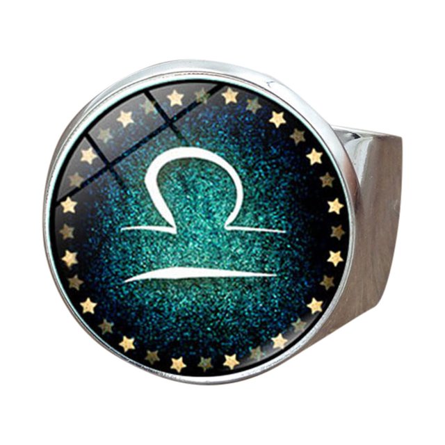 TopLLC Rings Luminous Unique Design Opening Twelve Ring Gift woman ring