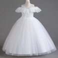 thumbnail image 1 of Robe de Bal Élégante à Sequins pour Filles 4-14 Ans, Robe Longue de Mariage pour Enfants, 1 of 7