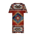 thumbnail image 4 of LSLJS Robe Grande Taille pour Femmes Col en V Robes d'Été Décontractées avec Poches Manches Courtes, 4 of 5
