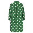 thumbnail image 4 of CEHVOM Robes Mi-Longues à Imprimé pour Femmes Robes à Manches Soldes, 4 of 6