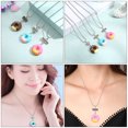 thumbnail image 2 of 6Pcs Delicate Friend Necklaces Decorative Best Friend Necklaces Plastic Donut Necklaces, 2 of 9