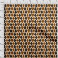 thumbnail image 4 of oneOone Georgette Viscose Yellow Fabric Poker Card Sewing Material Print Fabric By The Yard 42 Inch Wide, 4 of 4