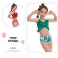 thumbnail image 2 of Girls Bikini Swimsuit Fashion: 2PCS Flounce Bathing Suit Swimming Suit for Kids, 2 of 8