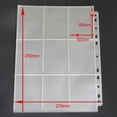 thumbnail image 4 of lionlar Waterproof Game Cards Photocard Binder for Sport Cards Photos Trading Cards , 9 9 Cell, 4 of 6
