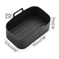 thumbnail image 3 of TIMIFIS Air Silicone Pots en pour Friteuse à, Panier en Silicone pour Friteuse à Air Chaud, Accessoires de Four pour Friteuses à Air Sûrs pour les Aliments, Remplacement du Papier Parchemin, Doublure Réutilisable en Silicone pour Friteuse à Air s'Adapte à la Friteuse à Air, 3 of 3