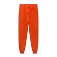 thumbnail image 4 of XZNGL Womens Sports Fleece Solid Color Guards Pants Solid Color Leggings Casual Pants, 4 of 6