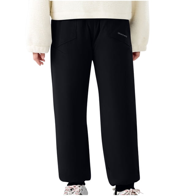 Girls Dress Pants, Versatile Sanitary Pants with Bellbottom Style for Casual Outings