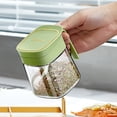 thumbnail image 4 of Kitchen Organizers and Storage On Clearance Glass Condiment Spice Jar 300ml Condiment Jar Spice Container With Spoon Clear Glass Condiment Canister For Sugar Pepper For Kitchen Counter, 4 of 7