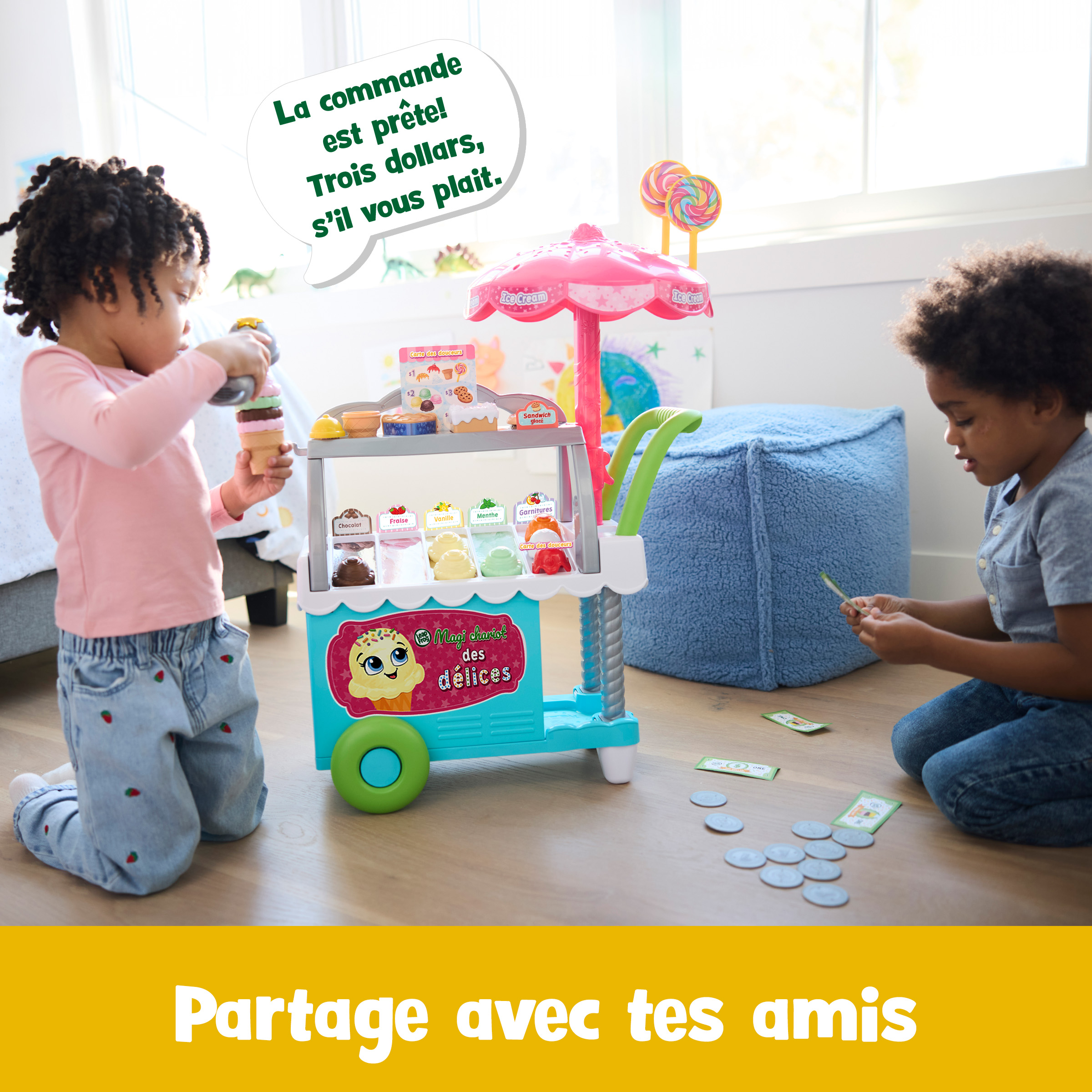 LeapFrog Magi chariot des délices pour les enfants - Version Française, 3+ Ans