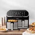thumbnail image 4 of Ultima Cosa AF002B8DS Preso Luxe 8L/8.5Qt Digital Dual Zone Air Fryer, 4 of 4