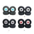 thumbnail image 4 of Wweixi 20piece Rubber Sponge Tire Diverse Options For RC Car Wheel Sponge Tire Parts Of Remote Control Car Easy To Install blue 1Set, 4 of 6