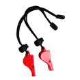 thumbnail image 3 of 2 Pcs Sifflets Plongée sous-Marine Sports Nautiques - Rouge, 3 of 5