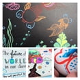 thumbnail image 4 of BIGTHUMB Liquid Chalk Markers 12 Vibrant Colors with 3mm Reversible Tip Erasable Water-based Chalkboards Marker Pens Non Toxic Quick Drying for Blackboard Glass Mirrors Office Home Restaurants, 4 of 8