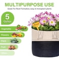 thumbnail image 4 of Bags with Handles Growth Bag, Breathable Non-Woven Fabric, Inflatable Planting Pot, Garden Planting Container with Handle, Used for Gardening, Seedling Cultivation, And Vegetable Cultivation, 4 of 7