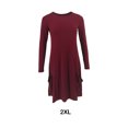thumbnail image 1 of Ruiboury Sans Effort Chic à Manches Longues Printemps Vintage Casual Coton Pull Robe Viné XXL, 1 of 6