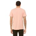 thumbnail image 2 of BELLA+CANVAS T-Shirt Jersey CVC pour Homme, 2TG, Pêche Chiné, 2 of 3
