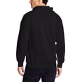 thumbnail image 2 of Hanes ComfortBlend EcoSmart Men`s Full Zip Hoodie, S, Black, 2 of 4