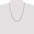 thumbnail image 2 of 14k Yellow Gold 24 Inch 4mm Rope Chain Necklace Pendant Charm, 2 of 9