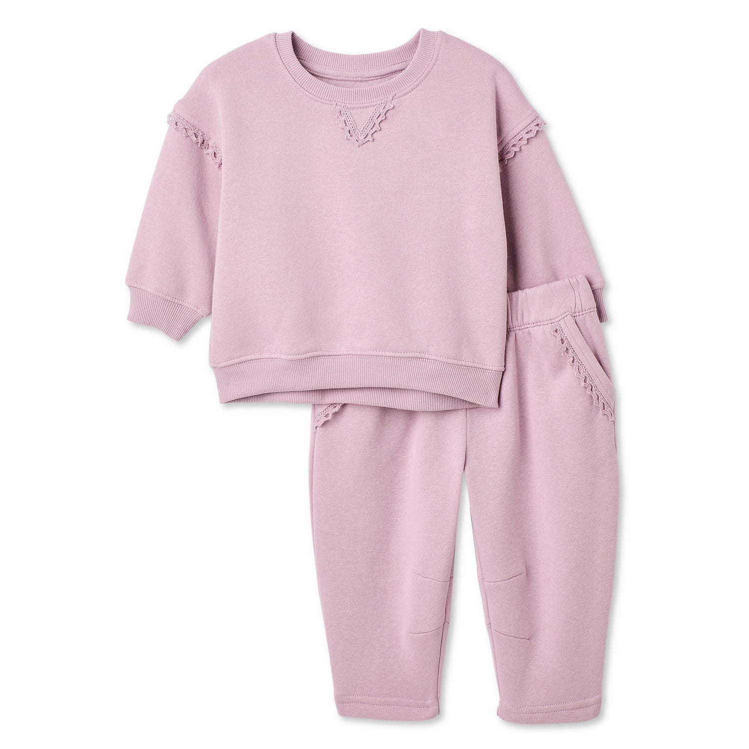 George Baby Girls' Two Piece Fleece Set