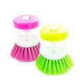 thumbnail image 1 of Bubble Up Soap Dispenser Home Kitchen Bowl Dish Brush Scrubber Brush Bubble Up Detergent Scrubber Brush Random Color, 1 of 1