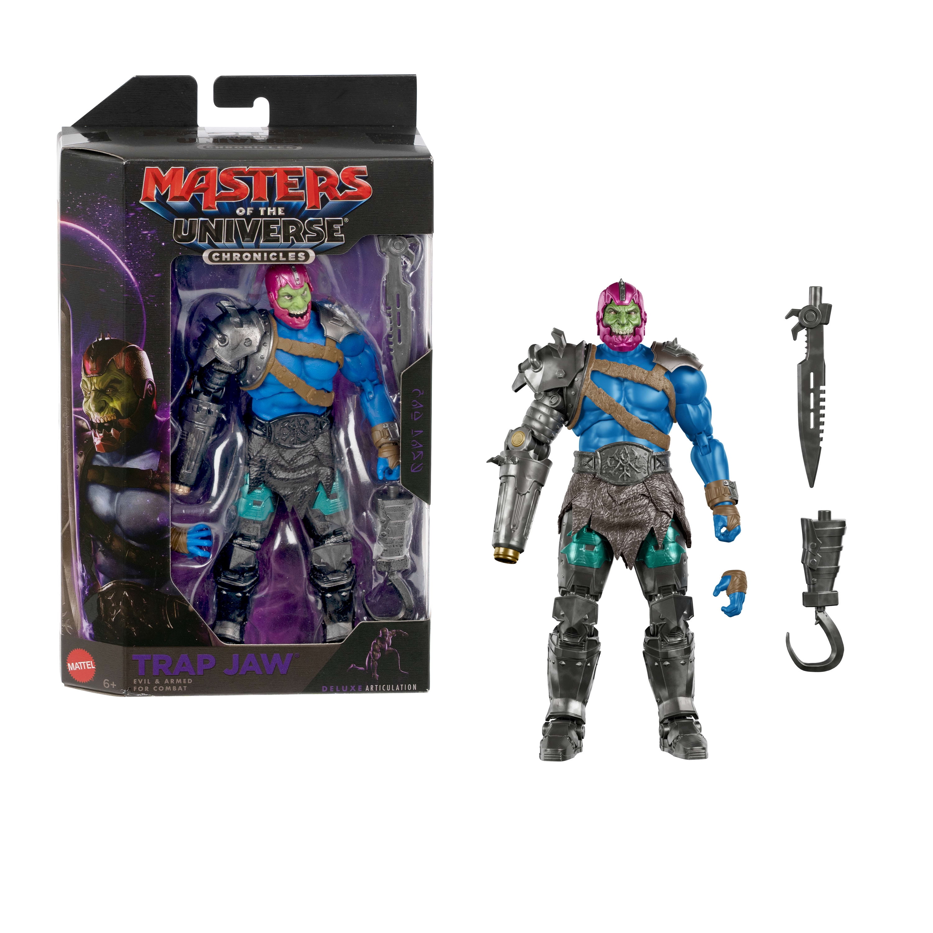 Masters of the Universe Chronicles 2026 Movie Accurate Trap Jaw 6.5 Inch Scale Action Figure